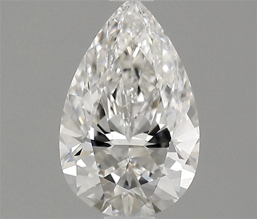 1.0 carat E-VS2 Natūralus Pear Deimantas (1)