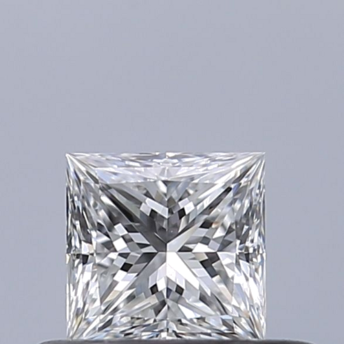 0.32 carat D-VVS2 Natūralus Princess Deimantas (1)
