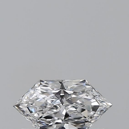 0.3 carat D-VVS1 Natūralus Hexagonal Deimantas (1)