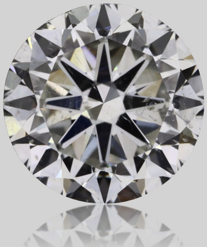 0.5 carat I-SI2 GD cut Natūralus Round Deimantas (1)