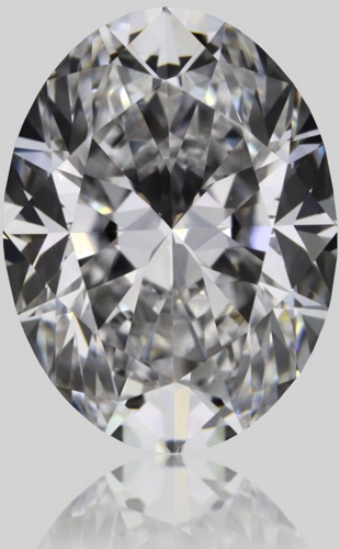 0.9 carat D-VVS1 Natūralus Oval Deimantas (1)