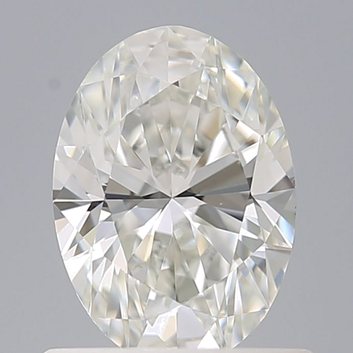 0.71 carat H-VVS1 Natūralus Oval Deimantas (1)
