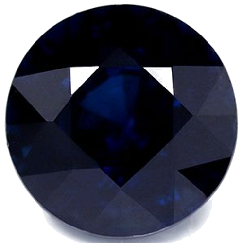 2.37 carat BLUE Round Safyras (1)