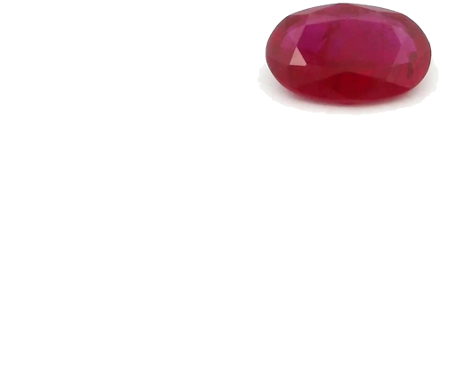 0.42 carat RED Oval Rubinas (1)