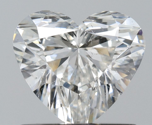 0.73 carat H-SI2 Natūralus Heart Deimantas (1)