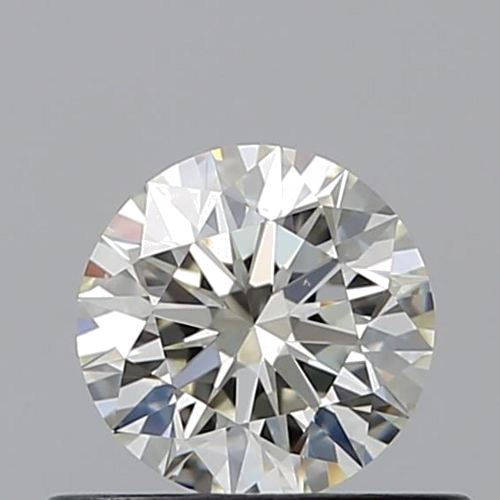0.45 carat K-VVS2 Excellent cut Natūralus Round Deimantas (1)