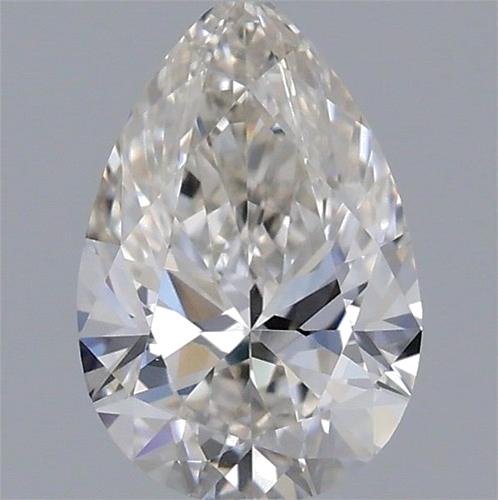 0.4 carat I-VS1 Natūralus Pear Deimantas (1)