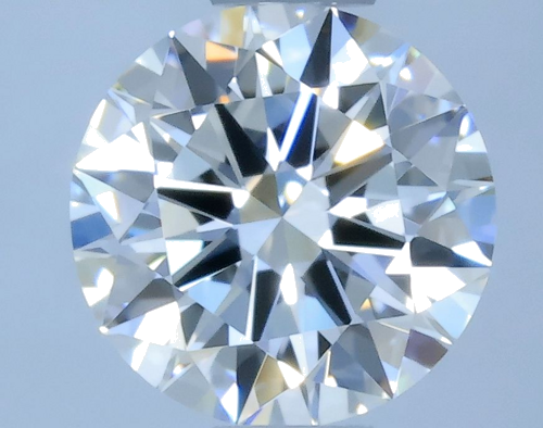 0.54 carat F-VVS1 Excellent cut Natūralus Round Deimantas (1)