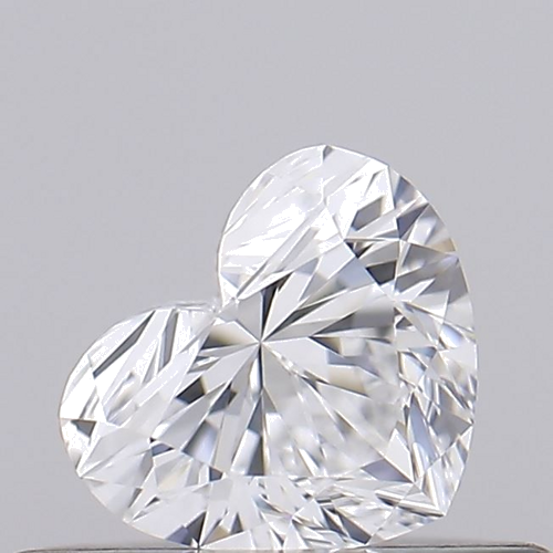 0.27 carat D-VVS1 Natūralus Heart Deimantas (1)