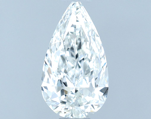 0.5 carat G-VVS2 Natūralus Pear Deimantas (1)