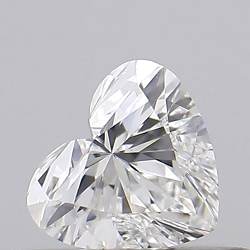 0.25 carat G-VVS2 Natūralus Heart Deimantas (1)