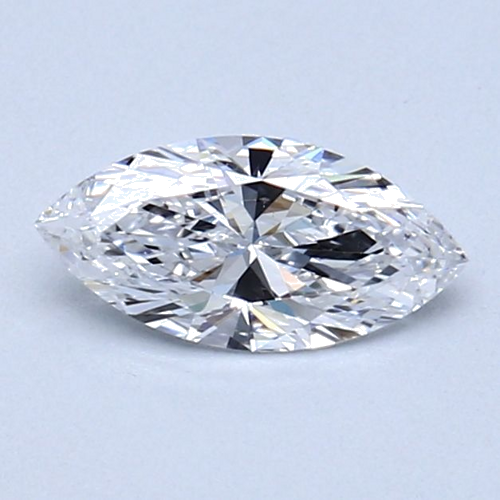 0.51 carat D-VS2 Natūralus Marquise Deimantas (1)