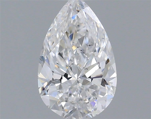 0.57 carat D-SI2 Natūralus Pear Deimantas (1)