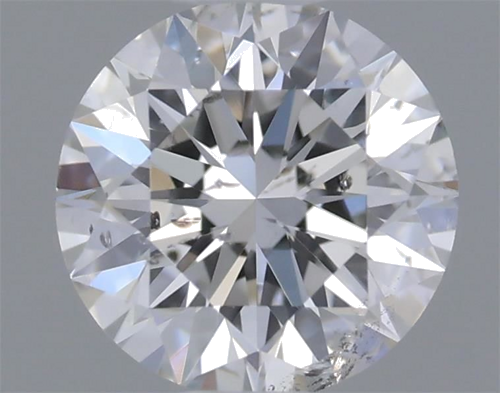 0.41 carat E-SI2 Excellent cut Natūralus Round Deimantas (1)