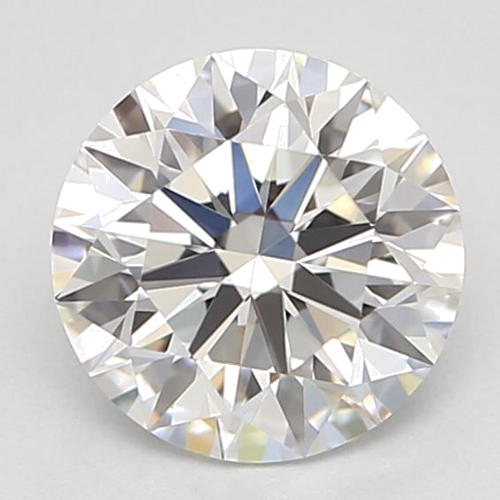 0.61 carat F-VVS1 Excellent cut Natūralus Round Deimantas (1)