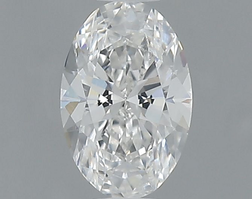 0.5 carat E-SI1 Natūralus Oval Deimantas (1)