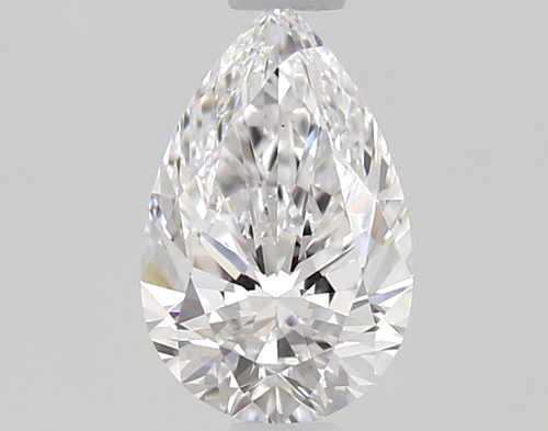 0.61 carat D-VS1 Natūralus Pear Deimantas (1)