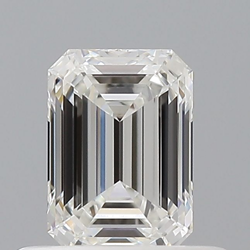 0.51 carat F-VVS1 Natūralus Emerald Deimantas (1)