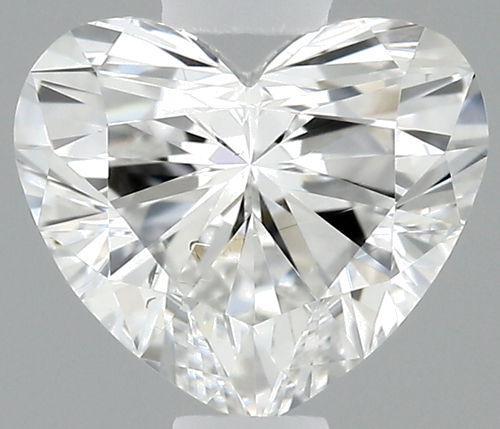 0.51 carat F-VS2 Natūralus Heart Deimantas (1)