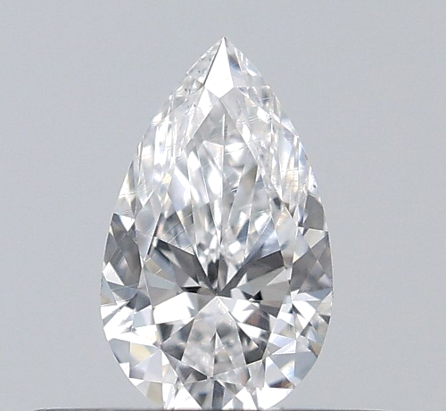 0.31 carat D-VS1 Natūralus Pear Deimantas (1)