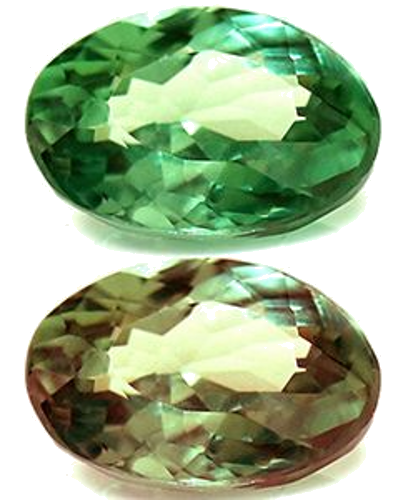 0.56 carat GREEN Oval Alexandrite (1)