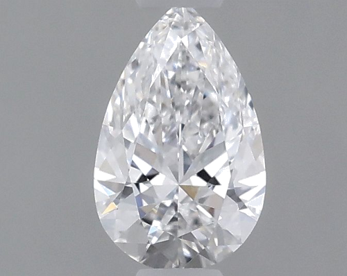 0.33 carat D-VS2 Natūralus Pear Deimantas (1)