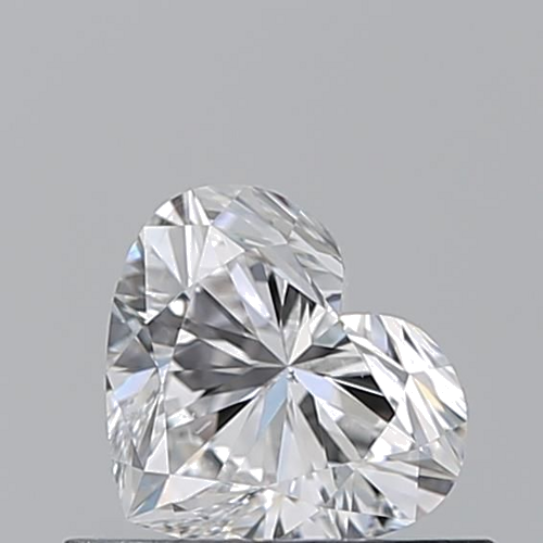 0.52 carat E-SI1 Natūralus Heart Deimantas (1)