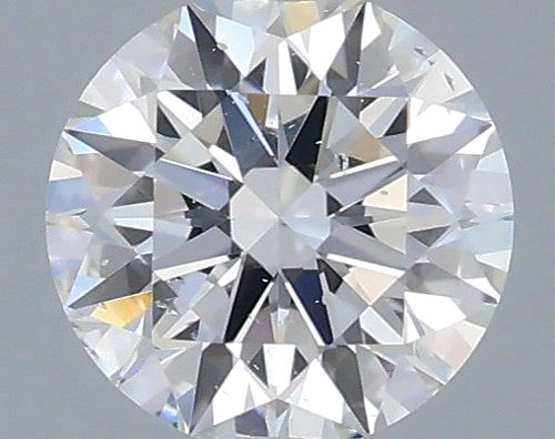 0.32 carat F-SI2 Excellent cut Natūralus Round Deimantas (1)