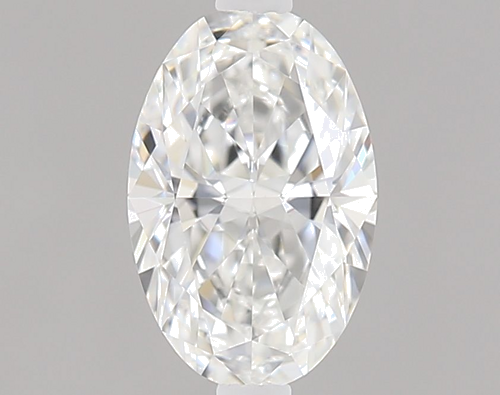 0.5 carat F-VVS1 Natūralus Oval Deimantas (1)