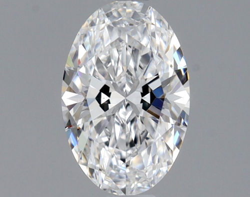 0.5 carat D-VVS2 Natūralus Oval Deimantas (1)