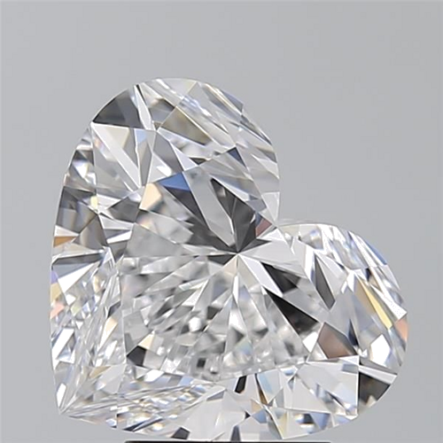 4.02 carat D-FL Natūralus Heart Deimantas (1)