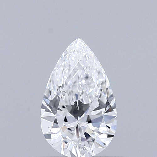 0.45 carat D-SI1 Natūralus Pear Deimantas (1)