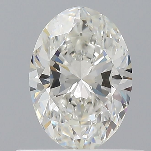 0.54 carat H-SI1 Natūralus Oval Deimantas (1)