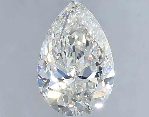 1.5 carat D-SI1 Natūralus Pear Deimantas (1)