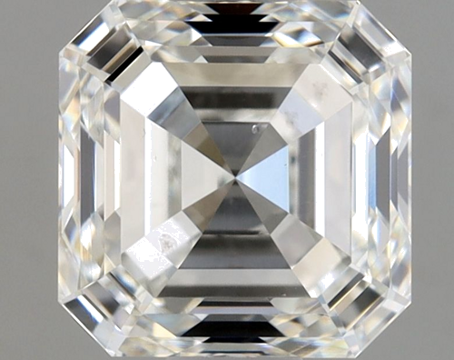1.03 carat H-SI1 Natūralus Asscher Deimantas (1)