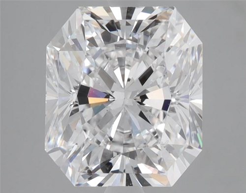 4.03 carat D-SI1 Natūralus Radiant Deimantas (1)