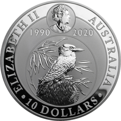 10 oz Kookaburra 2020 Australia silver coin (2)
