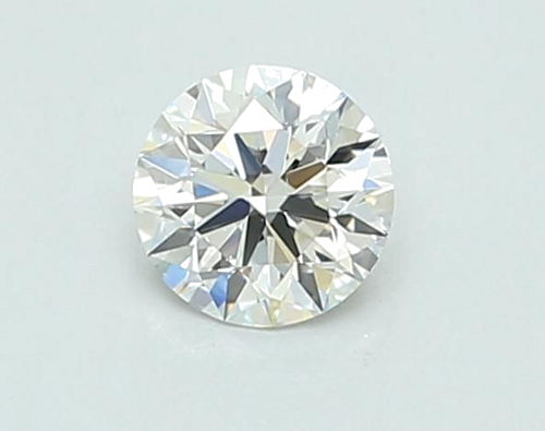 0.44 carat H-VVS1 Excellent cut Natūralus Round Deimantas (1)