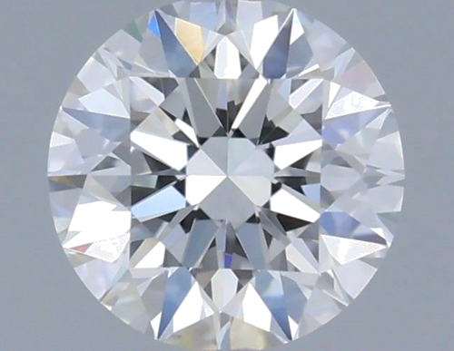 0.45 carat F-VVS2 Excellent cut Natūralus Round Deimantas (1)