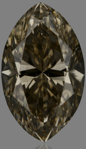 0.8 carat Fancy Light Brownish Yellow-SI2 Natūralus Marquise Deimantas (1)
