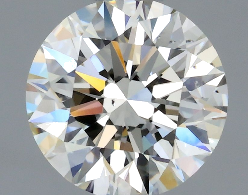 0.54 carat I-SI1 Excellent cut Natūralus Round Deimantas (1)