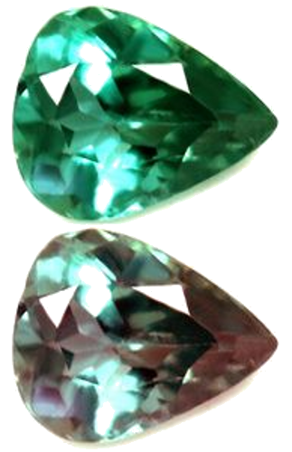 0.29 carat GREEN Pear Alexandrite (1)