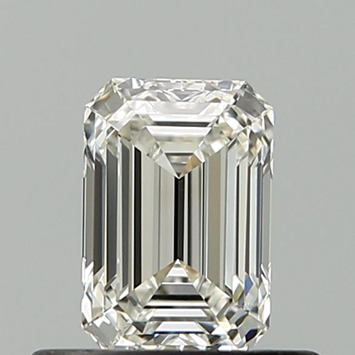 0.53 carat H-VVS2 Natūralus Emerald Deimantas (1)