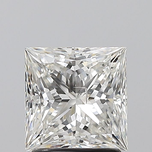 1.7 carat H-SI2 Natūralus Princess Deimantas (1)