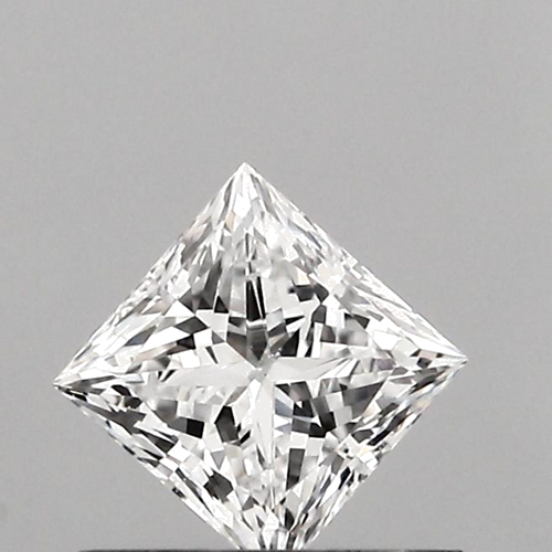 0.6 carat E-SI1 Natūralus Princess Deimantas (1)