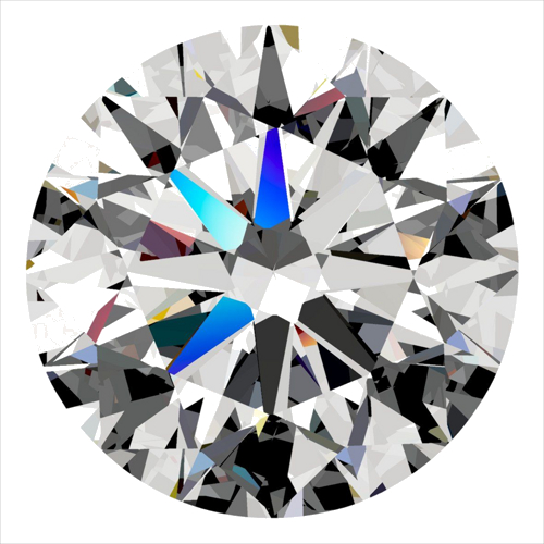 0.31 carat E-VS1 Excellent cut Natūralus Round Deimantas (1)