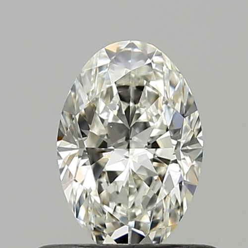 0.5 carat H-VS2 Natūralus Oval Deimantas (1)