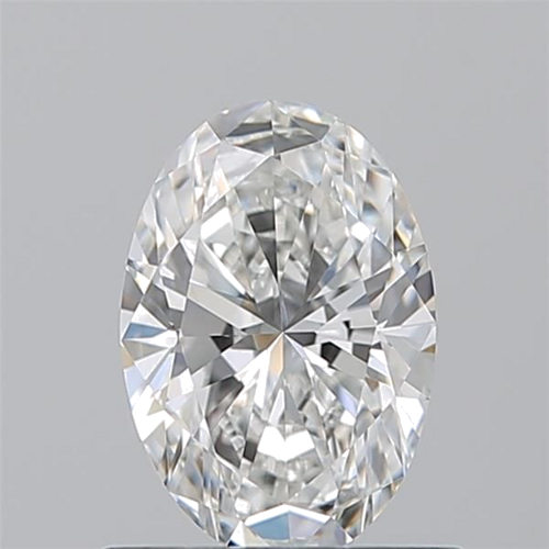 0.71 carat F-VVS1 Natūralus Oval Deimantas (1)