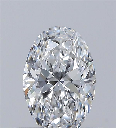 0.44 carat D-VVS1 Natūralus Oval Deimantas (1)