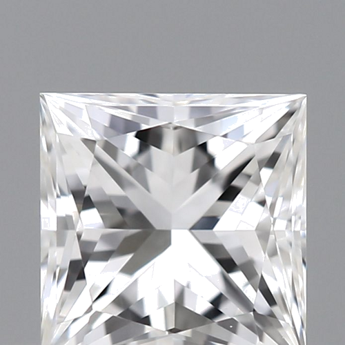 0.4 carat F-VVS1 Natūralus Princess Deimantas (1)